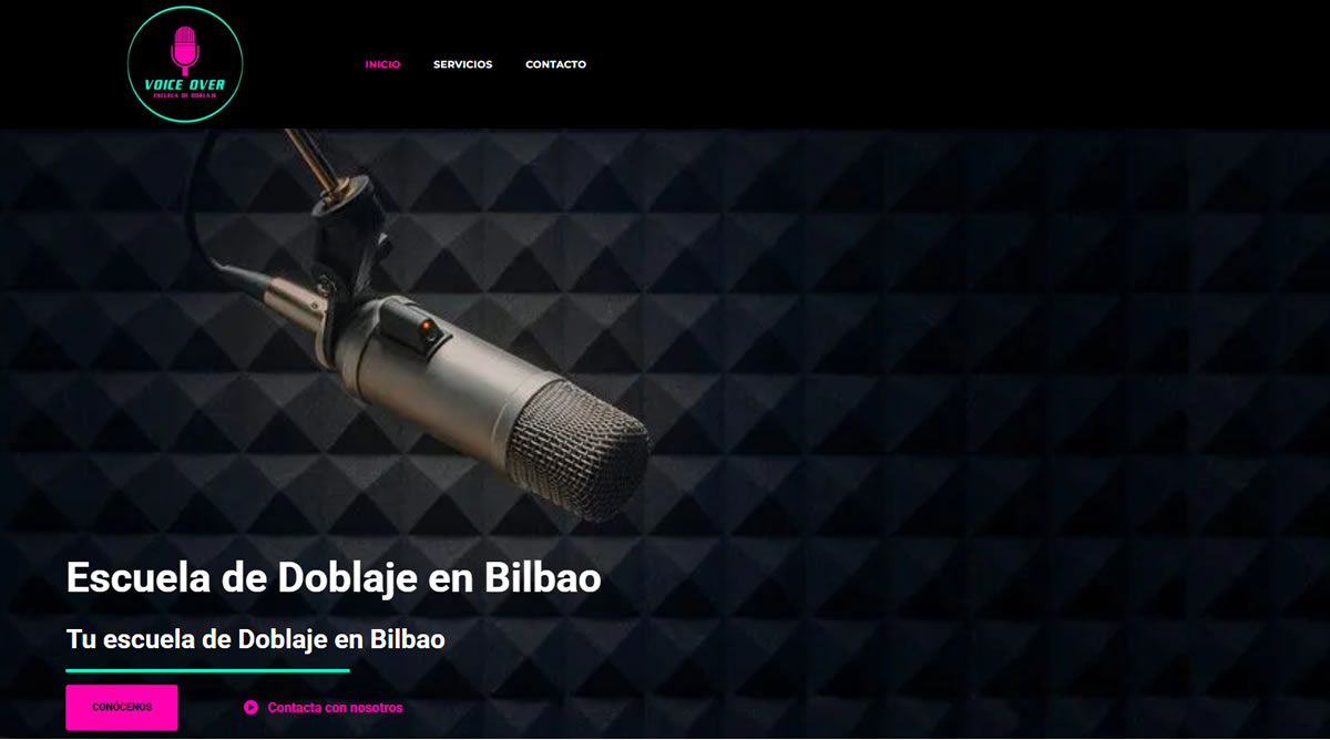 Escuela de Doblaje Voice Over Bilbao
